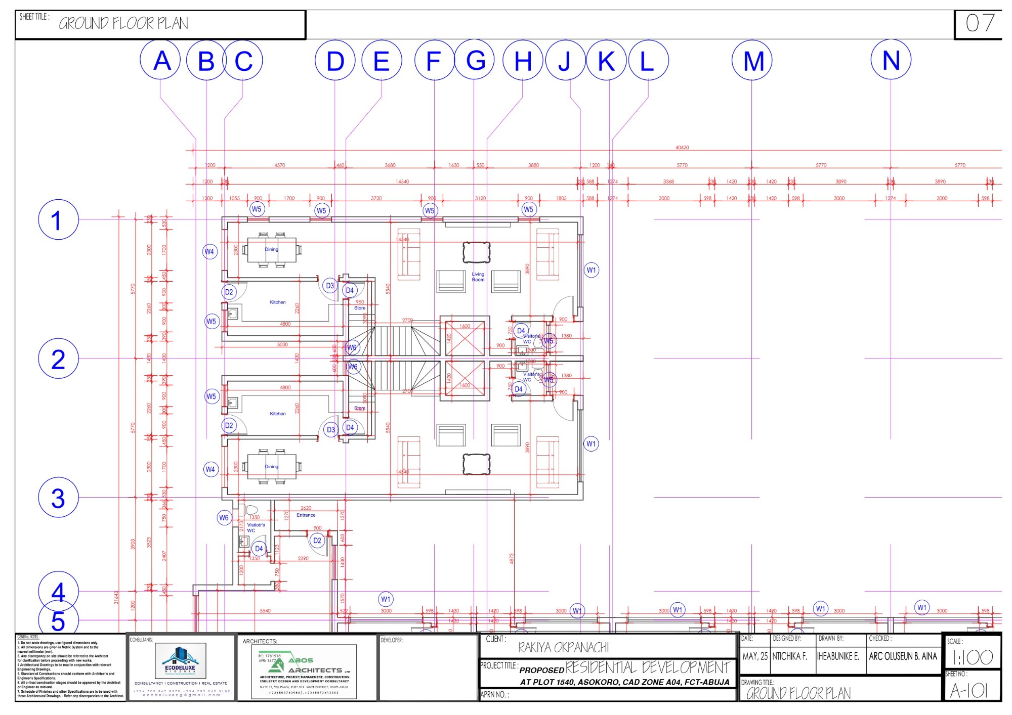 Ground Floor Plan — Detail